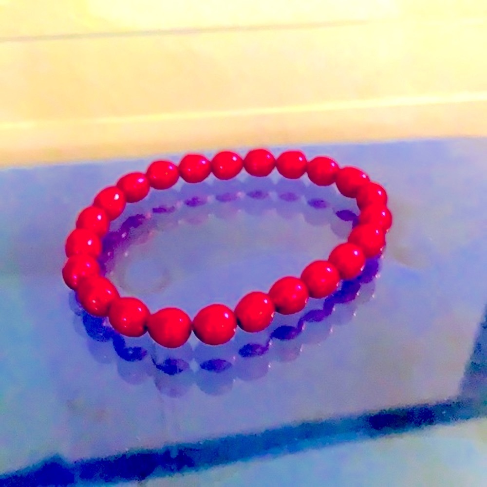 Honora Red Pearl Bracelet
